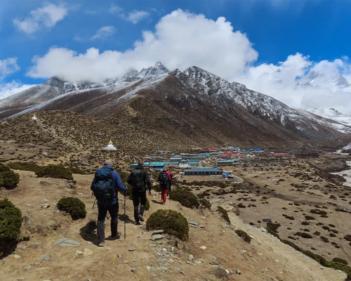 Dingboche village