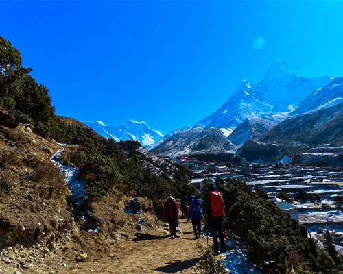 Pangboche village