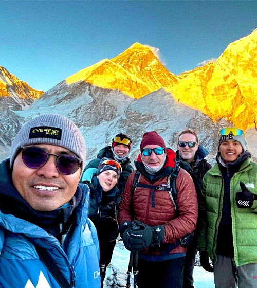 South face of Everest and Lotse
