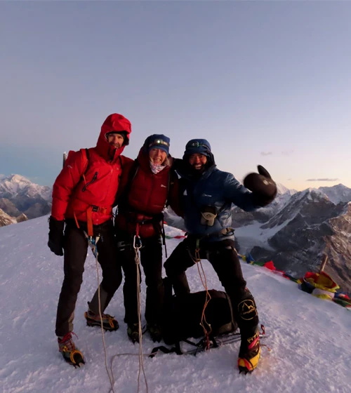 Photo taken at the summit of Mera Peak